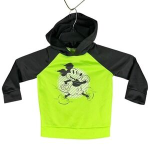 Mickey‎ Mouse Hoodie Baby 18 Months Disney Hooded Pullover Sweatshirt Pockets